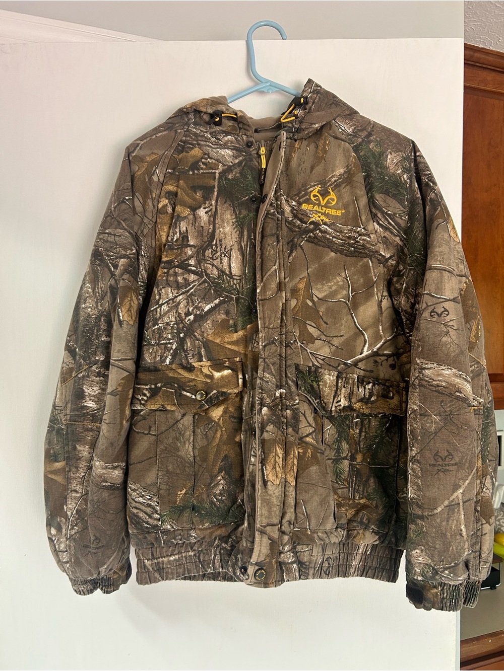 Realtree Brown Camo Hooded Jacket